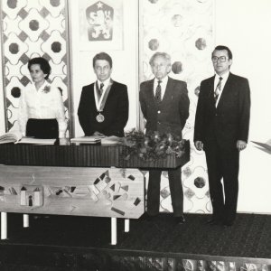 Předávání maturitních vysvědčení